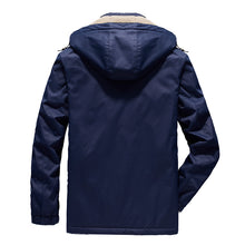 Load image into Gallery viewer, Men&#39;S Plus Velvet Casual Warm Plus Size Cotton Coat