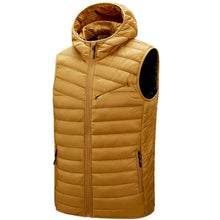 Load image into Gallery viewer, Men&#39;S Autumn And Winter Hooded Light Cotton Jacket