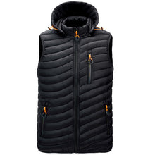 Load image into Gallery viewer, Men&#39;S Cotton Hooded Zipper Warm Jacket