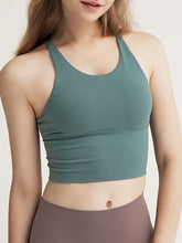 Load image into Gallery viewer, Pure Color Cross Yoga Sports Underwear Bra