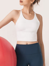 Load image into Gallery viewer, Pure Color Cross Yoga Sports Underwear Bra