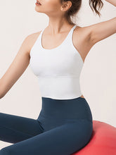 Load image into Gallery viewer, Pure Color Cross Yoga Sports Underwear Bra