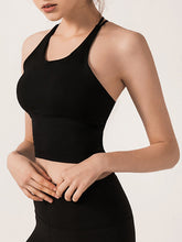 Load image into Gallery viewer, Pure Color Cross Yoga Sports Underwear Bra