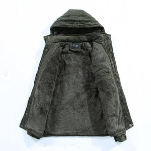 Men'S Hooded Pure Cotton Winter Casual Jacket