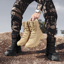 Load image into Gallery viewer, Men'S High-Top Non-Slip Breathable Tactical Boots Wear-Resistant Training Shoes