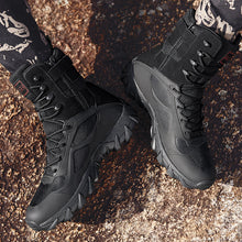 Load image into Gallery viewer, Men'S High-Top Non-Slip Breathable Tactical Boots Wear-Resistant Training Shoes