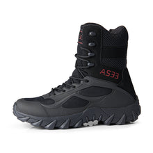 Load image into Gallery viewer, Men'S High-Top Non-Slip Breathable Tactical Boots Wear-Resistant Training Shoes