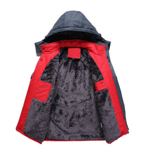 Load image into Gallery viewer, Men&#39;S Detachable Hood And Velvet Padded Outdoor Padded Coat