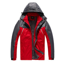 Load image into Gallery viewer, Men&#39;S Detachable Hood And Velvet Padded Outdoor Padded Coat