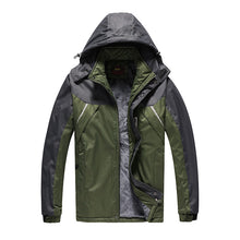 Load image into Gallery viewer, Men&#39;S Detachable Hood And Velvet Padded Outdoor Padded Coat