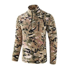 Load image into Gallery viewer, Men&#39;S Spring And Autumn Leisure Outdoor Sports Tactical Fleece Top