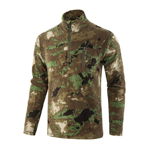 Men'S Spring And Autumn Leisure Outdoor Sports Tactical Fleece Top