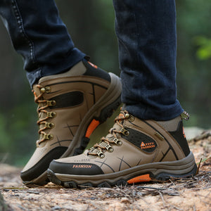 Men'S Wear-Resistant Sports And Leisure High-Top Outdoor Shoes