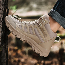 Load image into Gallery viewer, Men'S Waterproof Shock Absorption Outdoor Non-Slip Hiking Shoes