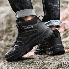Load image into Gallery viewer, Men'S Waterproof Shock Absorption Outdoor Non-Slip Hiking Shoes