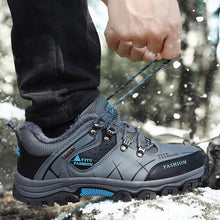 Load image into Gallery viewer, Men'S Winter Outdoor Leisure High-Top Warmth Travel Hiking Shoes