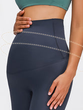 Load image into Gallery viewer, Pure Color Stretch High Waist Wrap Yoga Pants