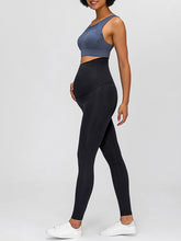 Load image into Gallery viewer, Pure Color Stretch High Waist Wrap Yoga Pants