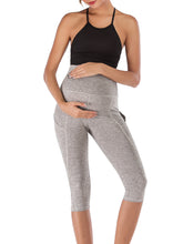 Load image into Gallery viewer, Maternity Solid Color Base Sports Yoga Pants