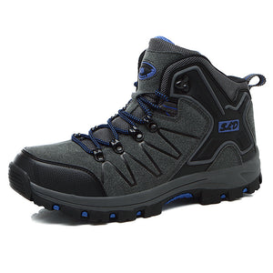 Men'S Outdoor Leisure Non-Slip Sports High-Top Hiking Shoes