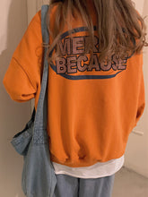 Load image into Gallery viewer, Fashion Casual Long Sleeve Round Neck Loose Sweatshirt