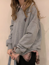 Load image into Gallery viewer, Fashion Casual Long Sleeve Round Neck Loose Sweatshirt