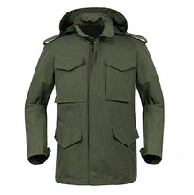 Load image into Gallery viewer, Men&#39;S Autumn And Winter Tactical Waterproof Outdoor Mid-Length Jacket