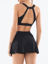 Load image into Gallery viewer, Two-piece Yoga Bra High Waist Hip-lifting Sports Short Skirt