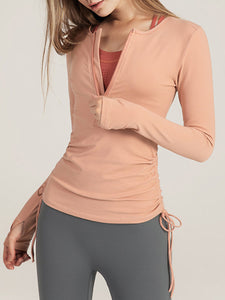 Two-piece Long-sleeved Quick-drying Top Yoga Pants