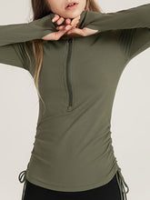 Load image into Gallery viewer, Two-piece Long-sleeved Quick-drying Top Yoga Pants