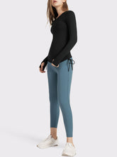 Load image into Gallery viewer, Two-piece Long-sleeved Quick-drying Top Yoga Pants