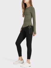 Load image into Gallery viewer, Two-piece Long-sleeved Quick-drying Top Yoga Pants