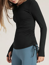 Load image into Gallery viewer, Two-piece Long-sleeved Quick-drying Top Yoga Pants