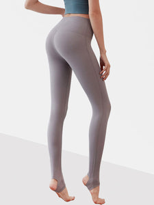 Yoga Exercise Step On High Elastic Fitness Pants