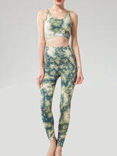 Load image into Gallery viewer, Fashion Tie-dye Sports Fitness Yoga Suit