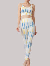 Load image into Gallery viewer, Tie-dye Yoga High-elastic Sweat-absorbing Sports Suit