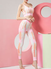 Load image into Gallery viewer, Tie-dye Yoga High-elastic Sweat-absorbing Sports Suit