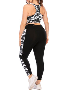 Plus Size Fitness Yoga Sports Suit