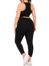 Load image into Gallery viewer, Plus Size Yoga Fitness Sports Suit