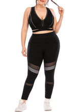 Load image into Gallery viewer, Plus Size Yoga Fitness Sports Suit