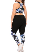 Load image into Gallery viewer, Plus Size Fitness Yoga Bra Sports Suit