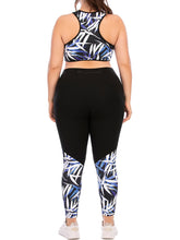 Load image into Gallery viewer, Plus Size Fitness Yoga Bra Sports Suit