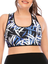 Load image into Gallery viewer, Plus Size Fitness Yoga Bra Sports Suit