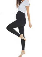 Load image into Gallery viewer, Pregnant Women Pure Color High Waist Sports Yoga Pants