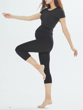 Load image into Gallery viewer, Pregnant Women Yoga Quick-drying Fitness Cropped Pants