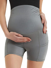 Load image into Gallery viewer, Maternity Sports Short Yoga Pants