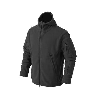 Autumn And Winter Warm Polar Fleece Outdoor Hooded Jacket