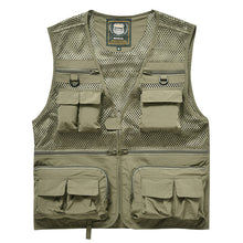 Load image into Gallery viewer, Spring And Summer Outdoor Multi-Pocket Climbing Vest