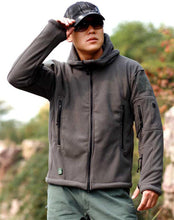 Load image into Gallery viewer, Outdoor Winter Tactical Fleece Double-Sided Windproof Jacket