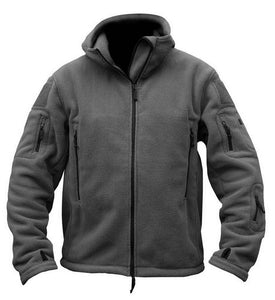 Outdoor Winter Tactical Fleece Double-Sided Windproof Jacket